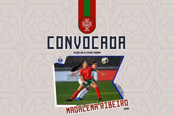 Madalena Ribeiro convocada para Torneio de Desenvolvimento